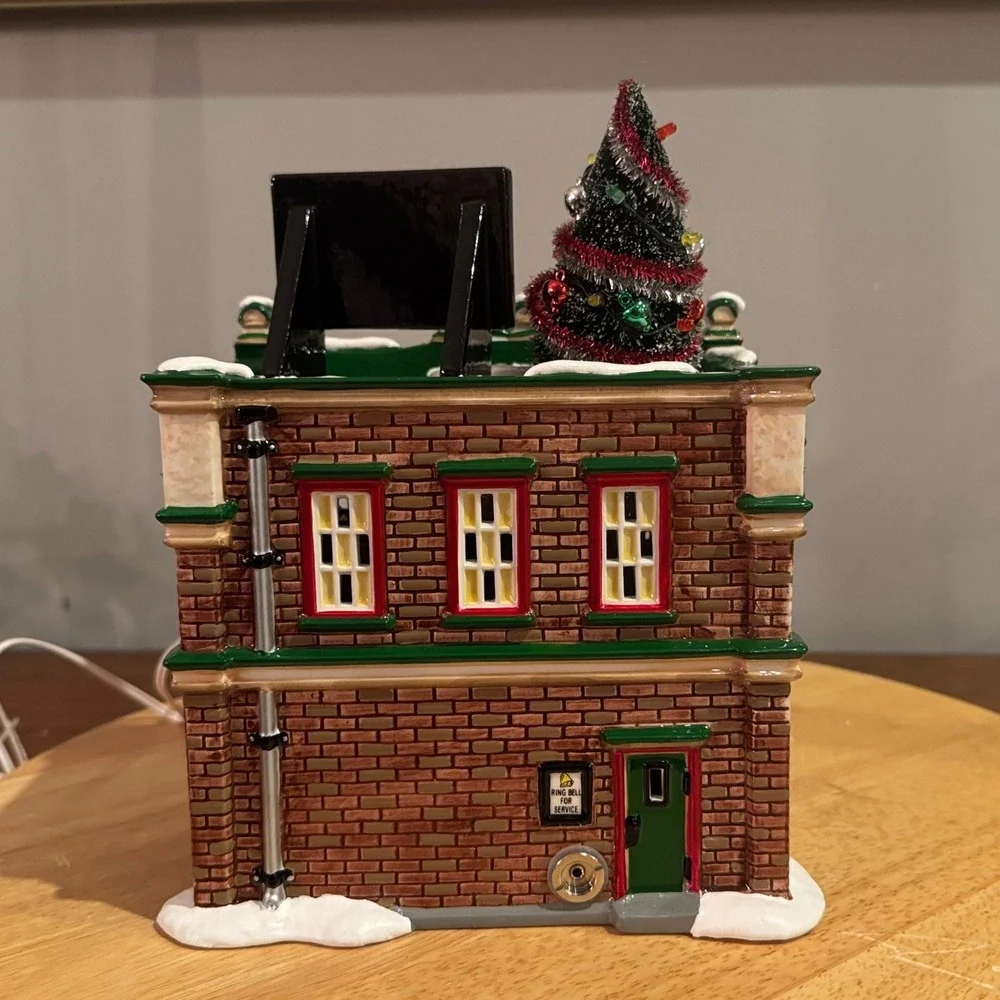 Department 56 Snow Village City Lights Christmas Trimmings 55348 Dept 56 Flaws